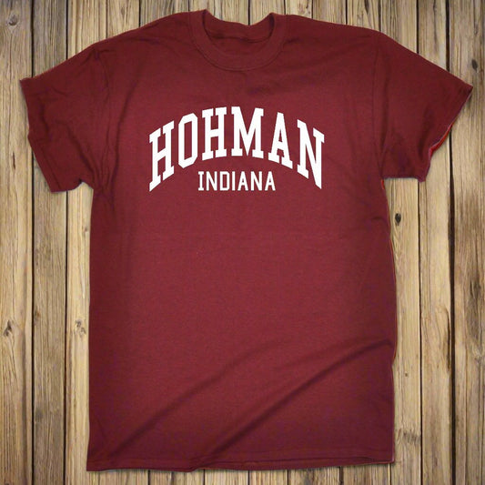 Hohman, Indiana T-Shirt - 'A Christmas Story' Town, Festive Gift, Various Colours