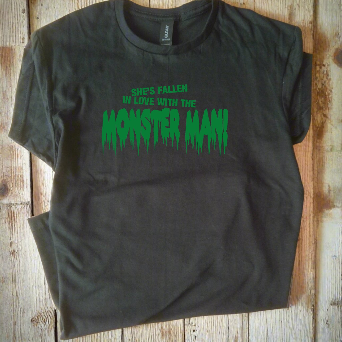 Monster Man T-Shirt - Retro 60s Rock N Roll, Horror Movies, Various Colours