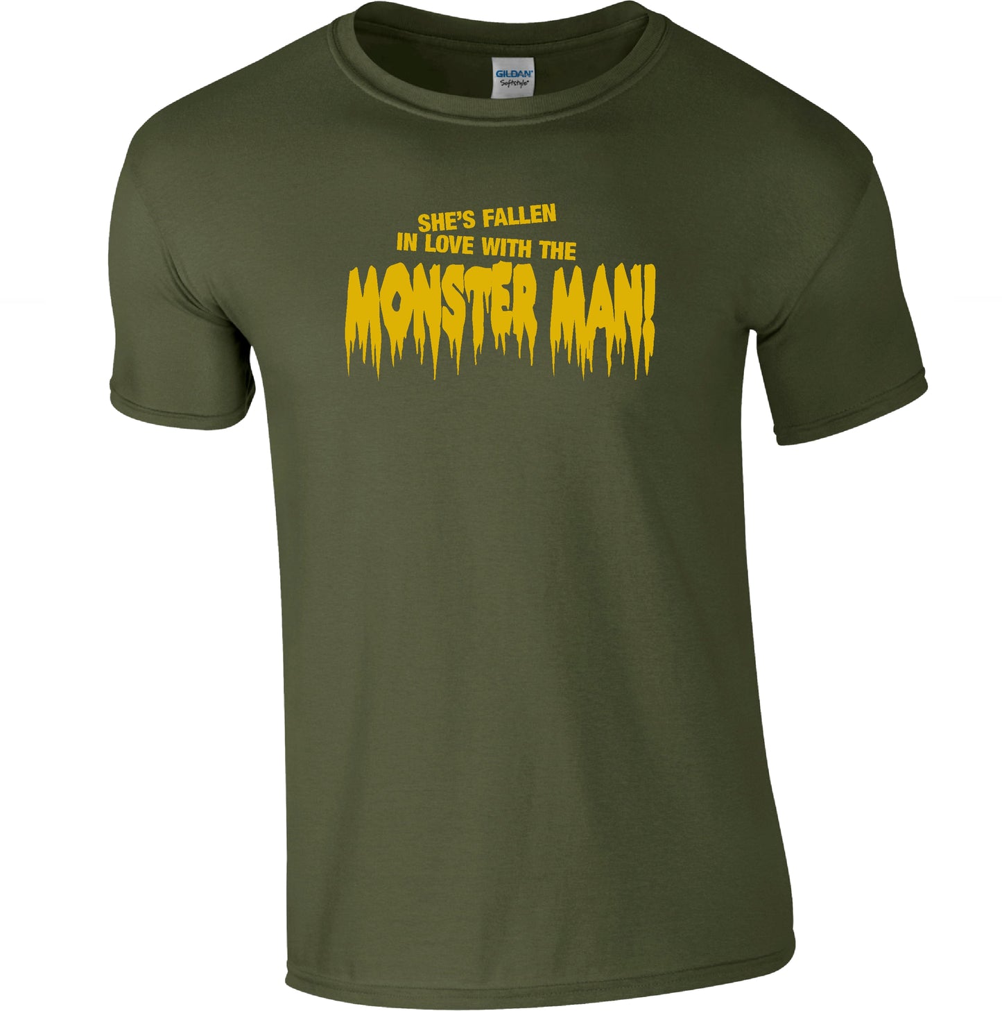 Monster Man T-Shirt - Retro 60s Rock N Roll, Horror Movies, Various Colours